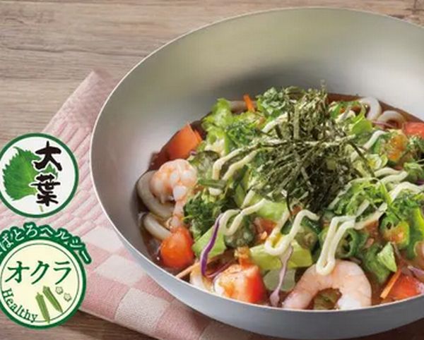 ねばとろサラダうどん